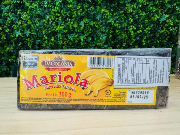 Mariola Dulce de Banana 300g
