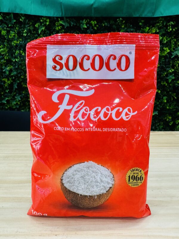 Coco em Flocos Integral Desidratado 100g.
Coco Integral Deshidratado.100g