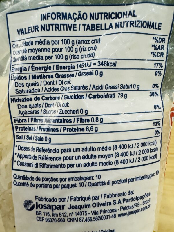 Arroz Tio João 1kg - Imagen 2