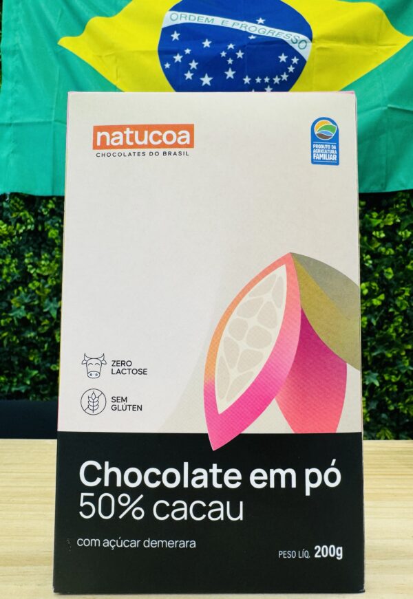 Chocolate em Pó 50% Natucoa 200g