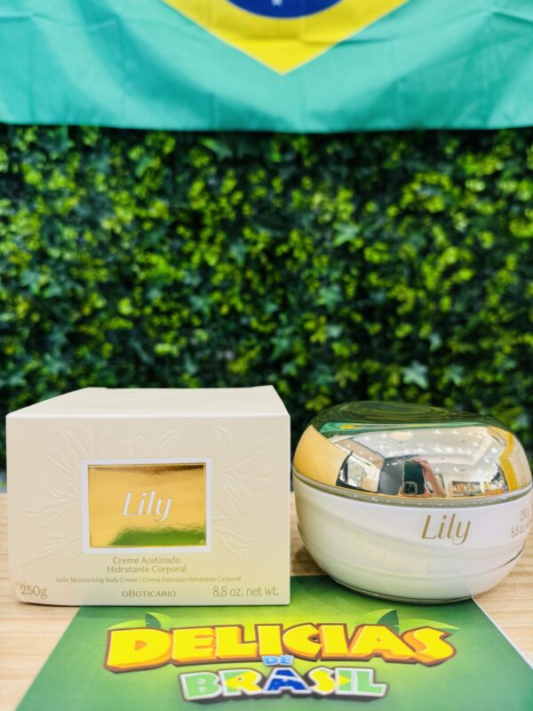 Lily Creme acetinado hidratante corporal 250g
