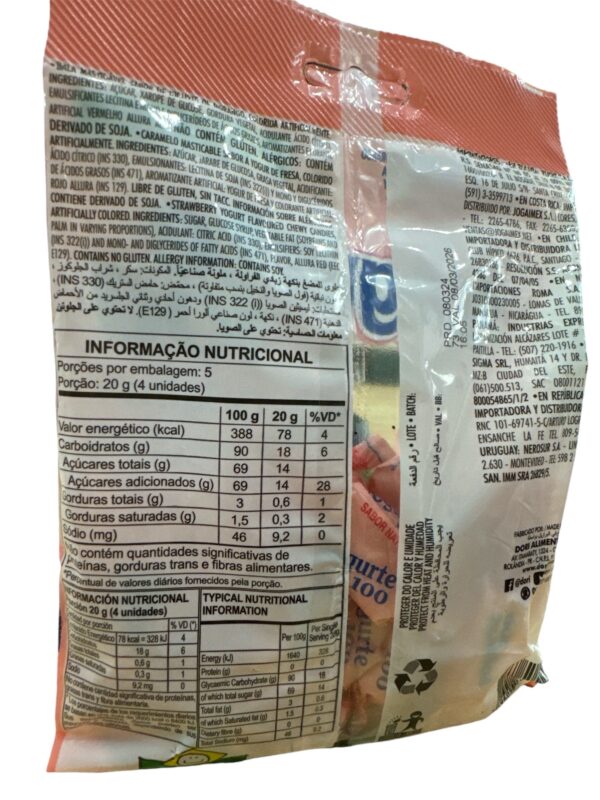 Caramelos Mastigables de Yogurt Original 100g - Imagen 2