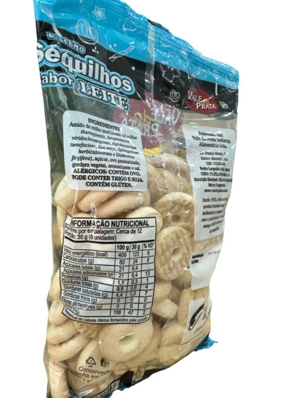 Biscoito Sequilhos  Sabor Leite 350g - Imagen 2