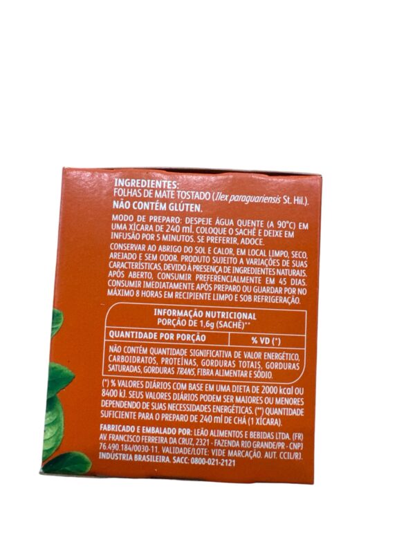 Chá Mate Tostado, Original Sachê 40g - Imagen 2
