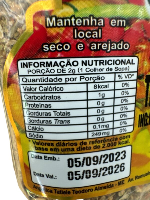 Tempero Chimichurri C/Pimenta 100g - Imagen 2