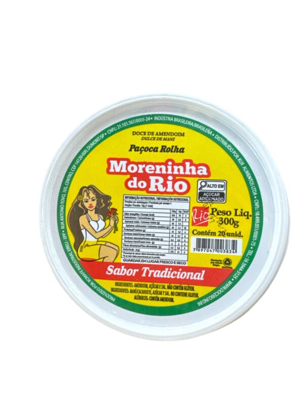 Paçoca Rolha Moreninha do Rio 300g
