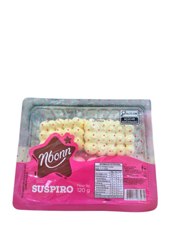 Suspiro coloridos Rosa y Amarillo 120g
