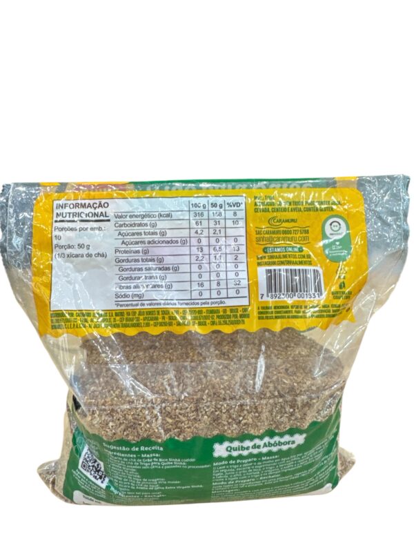Sinhá  Trigo para Kibe 500g - Imagen 2