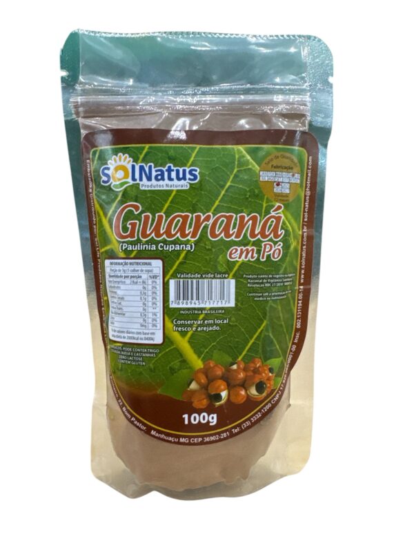 Guaraná em Pó 100g