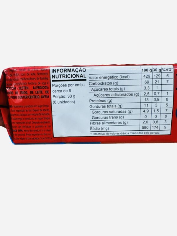 Bolacha de Sal Cream Cracker 170g - Imagen 2