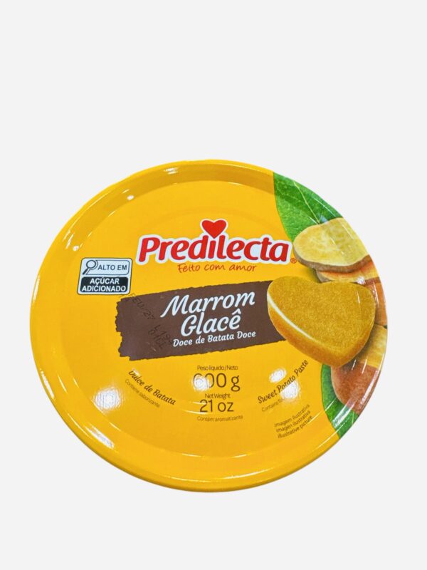 Marrom Glacê Tradicional .
Doce de Batata Doce 600g ( em Lata )