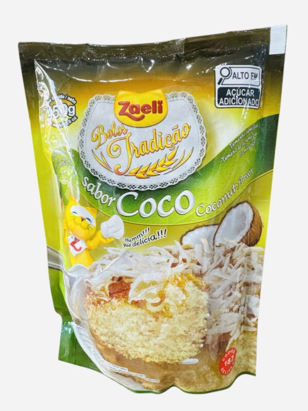 Mistura para Bolo sabor Coco 450g