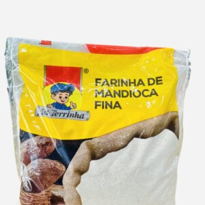 Farinha de Mandioca Fina Terrinha 500g – Harina de Yuca Brasileña